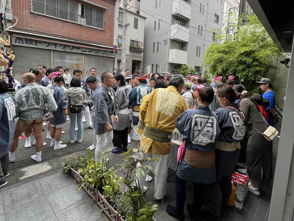 根津鋼材 社会貢献活動 自治会のイベント